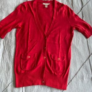 Banana Republic short sleeve cardigan size S